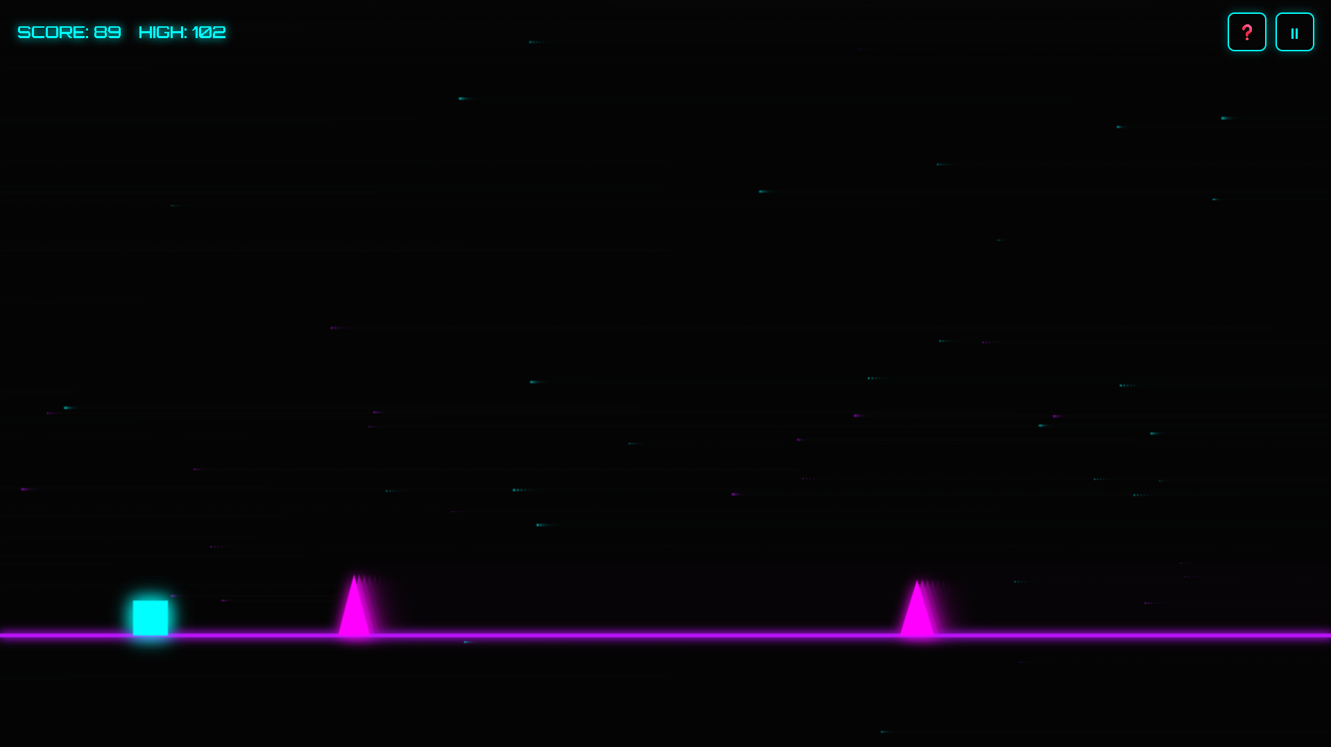 Neon Runner Game